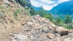 The vehicle, which had 11 passengers, was on its way to Chitkul, a scenic village close to the China occupied Tibetan Autonomous Region. (HT Photo) The vehicle, which had 11 passengers, was on its way to Chitkul, a scenic village close to the China occupied Tibetan Autonomous Region. (HT Photo)