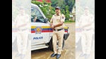 Havildar Amol makes videos after his shift but he avoids doing anything for social media while he is on duty (above) Havildar Amol makes videos after his shift but he avoids doing anything for social media while he is on duty (above)