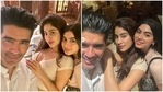 Manish Malhotra shared photos with Janvhi Kapoor and Khushi Kapoor. Manish Malhotra shared photos with Janvhi Kapoor and Khushi Kapoor.