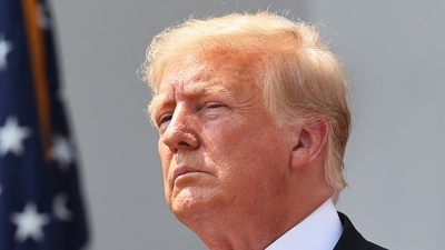 Former US President Donald Trump pointed to increasing violence and crime in the US, saying that defunding the police and weakening law enforcement is going to make the situation worse. (AFP file photo) Former US President Donald Trump pointed to increasing violence and crime in the US, saying that defunding the police and weakening law enforcement is going to make the situation worse. (AFP file photo)