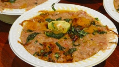 Hyderabadi Haleem: Another must-try Hydrabadi street food has to be their Haleems. It was introduced in the city by the Nizams and has since then been one of the most sought after dishes of Hyderabad.  (Instagram/@hyderabadfoodtrip)
