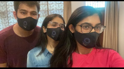 Olympic themed face masks and other merchandise have become a hit among sports fans across India. ((Photos for representational purposes only)) Olympic themed face masks and other merchandise have become a hit among sports fans across India. ((Photos for representational purposes only))