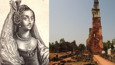 A key icon for the Georgian people, Ketavan inspired a new-age holy grail hunt among followers of the faith. Goa, here in India, was one of the chief locations. (Church of St Augustine / Francesco Bandarin )