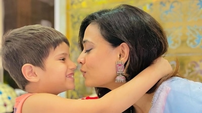 Shweta Tiwari shares son Reyansh with her estranged husband Abhinav Kohli.
