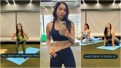 Need weekend motivation? Watch Sophie Choudry's high-intensity interval training at gym (Instagram) Need weekend motivation? Watch Sophie Choudry's high-intensity interval training at gym (Instagram)