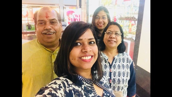 Varedh Nigam, who works as a UX consultant in Gurugram, is currently living with her family in Agra.