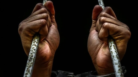 Kolkata Police on Saturday arrested two men for allegedly murdering Bharatiya Janata Party (BJP) worker Abhijit Sarkar in the city’s Narkeldanga area.(Shutterstock. Representative image) Kolkata Police on Saturday arrested two men for allegedly murdering Bharatiya Janata Party (BJP) worker Abhijit Sarkar in the city’s Narkeldanga area.(Shutterstock. Representative image)