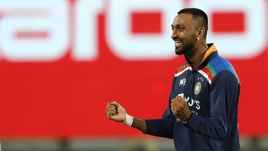 Krunal Pandya provided the first breakthrough for India with the wicket of Minod Bhanuka. (BCCI)