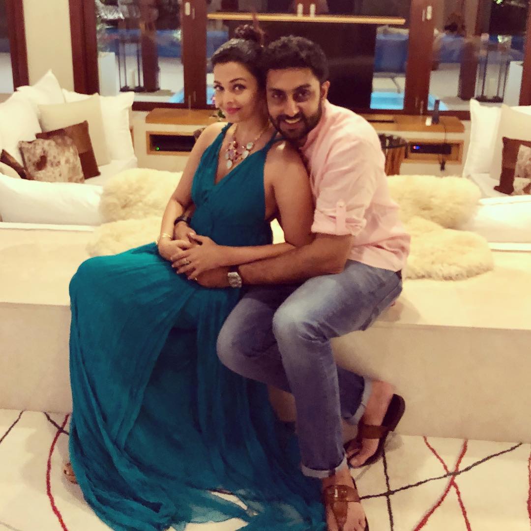 Aishwarya Rai and Abhishek Bachchan first met in Switzerland, where she was shooting for her Hindi debut Aur Pyaar Ho Gaya. Aishwarya Rai and Abhishek Bachchan first met in Switzerland, where she was shooting for her Hindi debut Aur Pyaar Ho Gaya.
