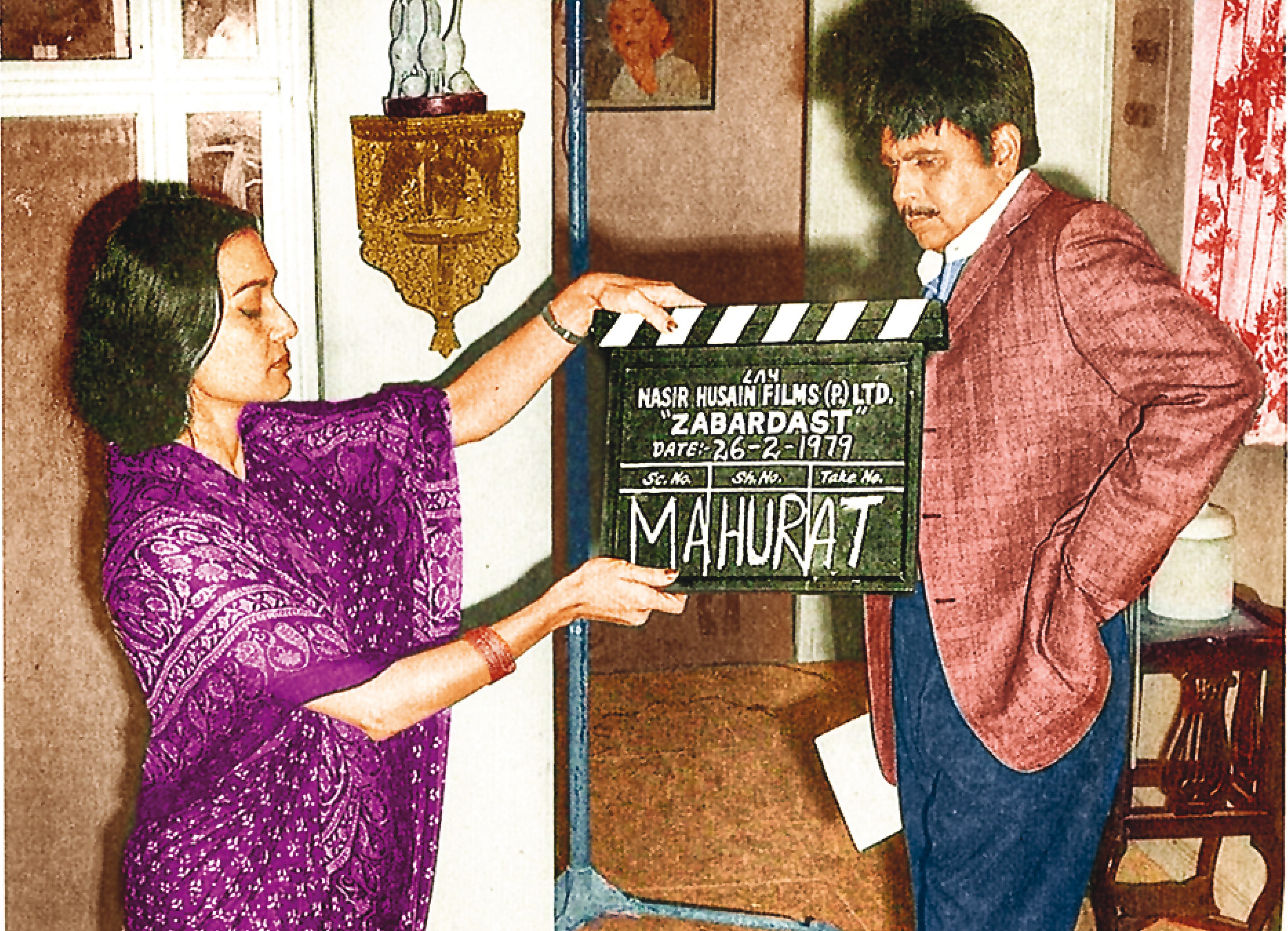 Asha was to star in Zabardast with Dilip Kumar but fate decided otherwise (Asha Parekh: The Hit Girl, Om Books International) Asha was to star in Zabardast with Dilip Kumar but fate decided otherwise (Asha Parekh: The Hit Girl, Om Books International)