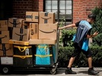 The duo, however, after receiving the products, would sell them off at cheaper prices at Delhi's Gaffar Market and contact Amazon seeking a return by claiming that the products that they received were ‘defective’.(Reuters/Representative Photo) The duo, however, after receiving the products, would sell them off at cheaper prices at Delhi's Gaffar Market and contact Amazon seeking a return by claiming that the products that they received were ‘defective’.(Reuters/Representative Photo)