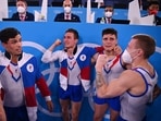 Russia's gymnastics men's team