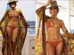 Jennifer Lopez’ steamy birthday look in a printed bikini, floral kaftan are too hot to handle(Instagram/jlo)