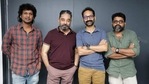Kamal Haasan and Fahadh Faasil pose with Malik director Mahesh Narayanan (extreme right) and Vikram director Lokesh Kanagaraj (extreme left). Kamal Haasan and Fahadh Faasil pose with Malik director Mahesh Narayanan (extreme right) and Vikram director Lokesh Kanagaraj (extreme left).