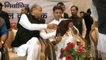 This was the first time since the Sachin Pilot camp’s rebellion that the central Congress leaders held such discussions with Ashok Gehlot. (Himanshu Vyas/ HT Photo) This was the first time since the Sachin Pilot camp’s rebellion that the central Congress leaders held such discussions with Ashok Gehlot. (Himanshu Vyas/ HT Photo)