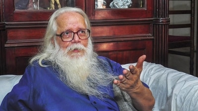 Former ISRO scientist Nambi Narayanan. (File photo)