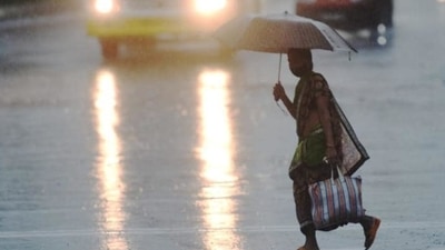 The MeT office has predicted heavy rains at isolated places and extremely heavy rains at some places in Kota, Jaipur and Ajmer divisions on Monday. (Satish Bate/HT file photo. Representative image)