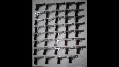 Punjab Police have confiscated many consignments of illegal weapons coming from Madhya Pradesh. (HT Photo) Punjab Police have confiscated many consignments of illegal weapons coming from Madhya Pradesh. (HT Photo)