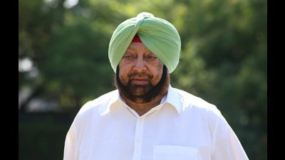 Punjab chief minister Captain Amarinder Singh (HT Photo)