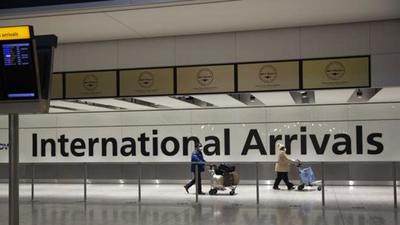 Heathrow Airport, London. (Representational image/AP) Heathrow Airport, London. (Representational image/AP)