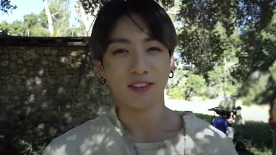 BTS singer Jungkook talks about Dynamite.