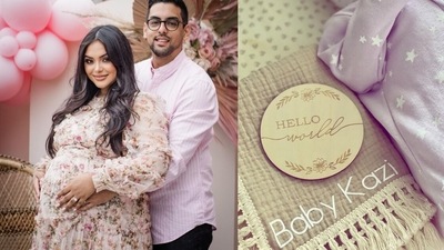 Harry Potter's Padma Patil Afshan Azad has welcomed a baby girl. Harry Potter's Padma Patil Afshan Azad has welcomed a baby girl.