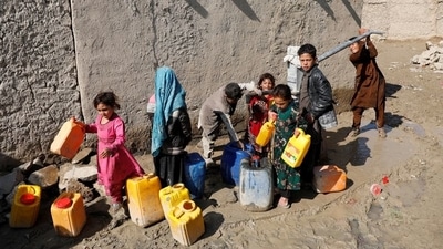 The Taliban blindfolded some men in front of their children, took them near a mosque in the area and then “opened fire on them.” (Reuters File Photo)