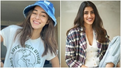 Ananya Panday and Navya Naveli Nanda had a conversation on Instagram. Ananya Panday and Navya Naveli Nanda had a conversation on Instagram.