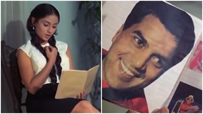 Dharmendra and Jaya Bachchan starred in the 1971 movie Guddi.