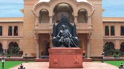 Maharashtra Sadan in New Delhi. (HT photo) Maharashtra Sadan in New Delhi. (HT photo)