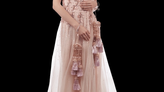 Pink kaleeras with tassels from Outhouse Jewellery Pink kaleeras with tassels from Outhouse Jewellery