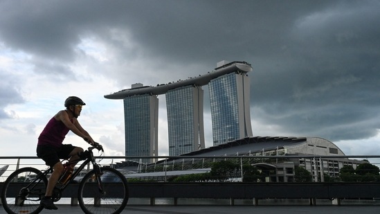 Singapore to reassert itself as a business, travel and talent hub amid Covid-19(Photo by Roslan Rahman/AFP)