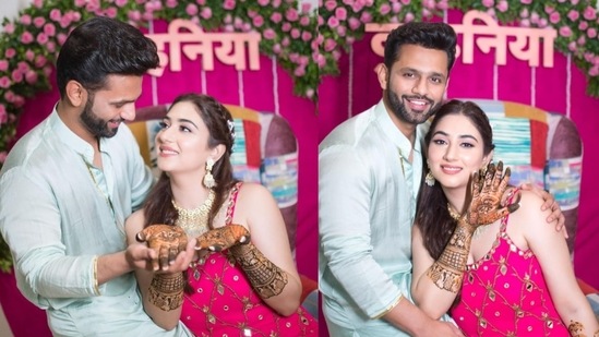 Disha Parmar and Rahul Vaidya had been friends before he proposed to her.
