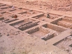 Dholavira is a site of an ancient metropolitan town of the Harappan period. Dholavira is a site of an ancient metropolitan town of the Harappan period.