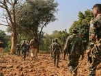 CRPF personnel on duty in Chhattisgarh.(PTI File Photo) CRPF personnel on duty in Chhattisgarh.(PTI File Photo)
