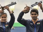 Manu Bhaker and Saurabh Chaudhary
