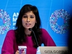 Gita Gopinath, chief economist at the International Monetary Fund (IMF).(Bloomberg) Gita Gopinath, chief economist at the International Monetary Fund (IMF).(Bloomberg)