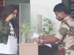 Kiara Advani at the airport. Kiara Advani at the airport.