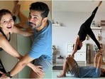 Rubina Dilaik stretches it out with 'bae' Abhinav Shukla, fans say couple goals(Instagram/@rubinadilaik) Rubina Dilaik stretches it out with 'bae' Abhinav Shukla, fans say couple goals(Instagram/@rubinadilaik)