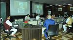 Uttarakhand chief minister Pushkar Singh Dhami chairs Cabinet meeting in Dehradun on Tuesday, July 27. (HT photo)