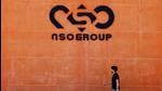 A man walks past the logo of Israeli cyber firm NSO Group at one of its branches in the Arava Desert, southern Israel. (REUTERS) A man walks past the logo of Israeli cyber firm NSO Group at one of its branches in the Arava Desert, southern Israel. (REUTERS)