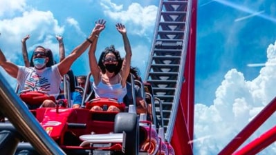 Formula Rossa, Abu Dhabi: This is a launched roller coaster at Ferrari World in Abu Dhabi, United Arab Emirates which is the world's faster roller coaster. The top speed of this ride is 240 km/h (149.1 mph).  (Instagram/@tafus.on.a.rollercoaster)