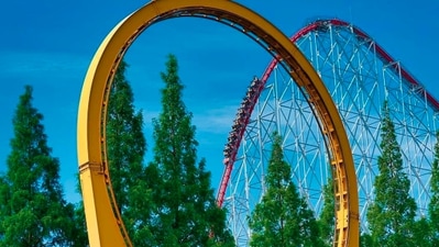 Steel Dragon 2000, Japan: This roller coaster is located at Nagashima Spa Land amusement park in Mie Prefecture, Japan. It is the longest roller coaster in the world and is one of the fastest that uses a traditional lift hill.  (Instagram/@themeparkreview)