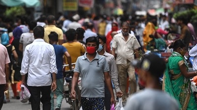 The Union ministry of health and family welfare on Tuesday said that the number of new infections of the coronavirus disease (Covid-19) have continuously declined following its peak in early May. (AFP) The Union ministry of health and family welfare on Tuesday said that the number of new infections of the coronavirus disease (Covid-19) have continuously declined following its peak in early May. (AFP)