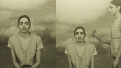 Deepika Padukone shares a spooky video. Deepika Padukone shares a spooky video.