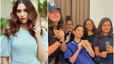 Tamannaah Bhatia has been busy shooting for her upcoming Telugu film Maestro. Tamannaah Bhatia has been busy shooting for her upcoming Telugu film Maestro.