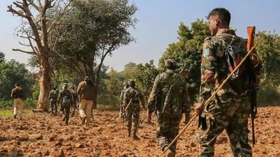 CRPF personnel on duty in Chhattisgarh. (PTI File Photo) CRPF personnel on duty in Chhattisgarh. (PTI File Photo)