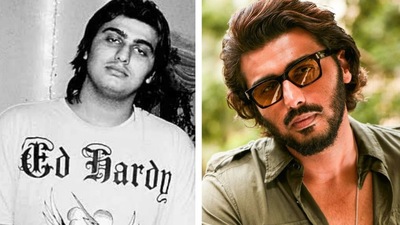 Arjun Kapoor shared a Tuesday transformation post on Instagram. Arjun Kapoor shared a Tuesday transformation post on Instagram.