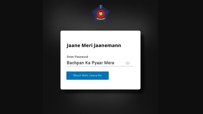 Mumbai Police posted this ‘Bachpan ka Pyaar’ post.