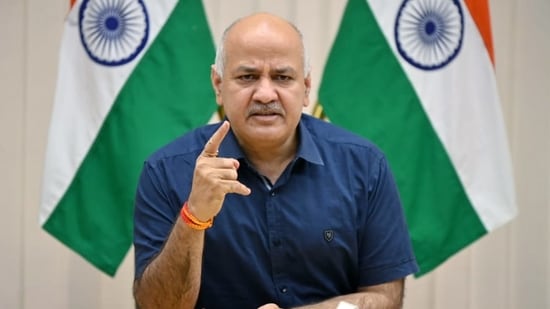 Delhi deputy chief minister Manish Sisodia.(ANI Photo)
